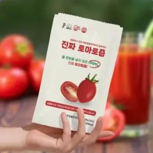 자연한모금 토마토즙 물 한 방울 넣지 않은 100% 진짜 대추방울토마토즙 110ml x 30포