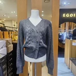 [에고이스트]더블버튼꽈배기니트가디건/ER4OKG53_BP