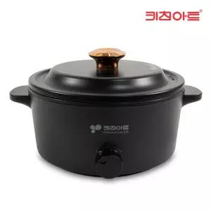 키친아트 전기쿠커 냄비 전골 세라믹코팅 KG-17B 뚜껑포함 1.7L 과열방지기능
