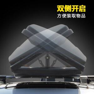 SUV 캠핑카 4세대 화이트 저소음 가로바 대형 대용량 루프 무타공 900L 풀세트 루프박스 크로스바