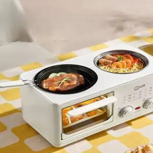 다기능 미니 전기 오븐 토스터 조식 기계 커피 스팀 그릴 가정용 소형 홈카페