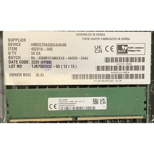 SK 하이닉스 RAM 16G 1RX8 PC5 5600B DDR5 데스크탑 메모리용 HMCG78AGBUA084N 1개