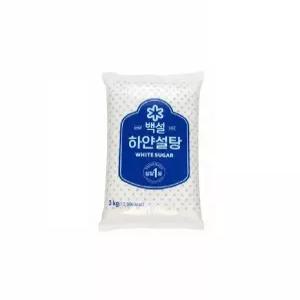 백설 하얀 설탕 3kg x 6개 HW