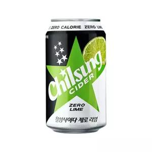 롯데칠성 칠성사이다 제로 라임 355ml x 24개