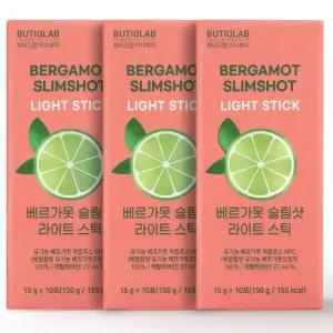 뷰티끄랩 이너뷰티 베르가못 슬림샷 라이트 스틱 NFC 착즙 폴리페놀 액상 150g 3박스
