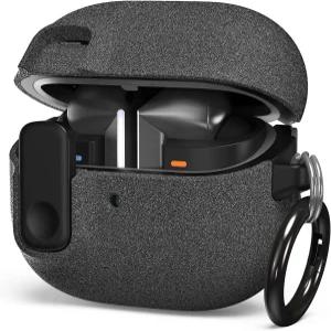 삼성 갤럭시 버즈 3 FE (2025) 프로 (2024) / 귀여운 보호 커버 (모래 돌)용 VRS 디자인 모던 락 케이스