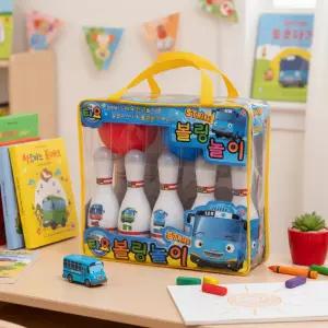 꼬마버스타요 빅사이즈 볼링놀이 스포츠 게임 신체활동 유아체육 볼링공 볼링핀 장난감 어린이