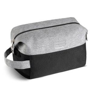 보스팩 경량 여행용 세면도구 가방 - 세면도구 화장품 액세서리 남성용 선물용 방수 여행 가방 - 블랙