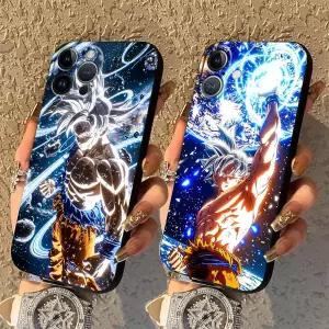 아이폰 호환 XS Max XR 13 12 11 17 Pro 7 8 15 16 14 Plus 17Air 블랙 소프트 폰 케이스 드래곤볼 Z 유니