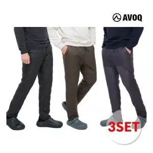 아보크 25FW 웜 테크 방풍 플리스 패딩팬츠 3종 남성 1624030