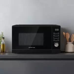 [나비엔 매직]23L 플랫형 다이얼+버튼식 전자레인지 MWR-1512EF 블랙 SSG