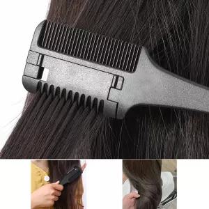 키밍 제모 빗 숱치기 다듬기 도구 1개 헤어소품 컷팅 휴대용제모기 제모칼