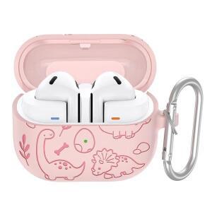 삼성 갤럭시 버즈 3 용 소프트 실리콘 헤드폰 케이스 크리에이티브 프린트 이어폰 보호 커버 프로용