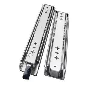 서랍 슬라이드 레일 가구 0인치 고하중 산업용 트랙 25CM 수납장 캐비닛 다용