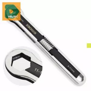 다기능형 만능스패너 5-17mm 수공구 정비 장비 수리 깔깔이 고정력 조절 기계 도구 사이즈 라쳇렌치 강력한