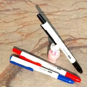 모리스 JUSTCLICK 0.4 mm노크식 극세필 네임펜 EXTRA 문구반점 저스트클릭