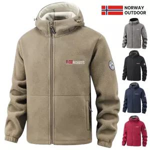 노르웨이 아웃도어 남성 후리스 집업 후드 양기모 점퍼 양면 뽀글이 플리스 재킷 보온점퍼남자 N688