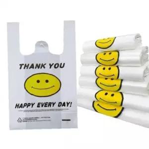 투명 스마일 추천 비닐봉투 28X 꾸안꾸 42cm 50 매 선