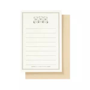 아트박스 베어 미니패드편지지