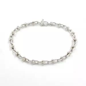 [구구스]중고명품 티파니 실버 하드웨어 마이크로 링크 팔찌 (NO 10349024)