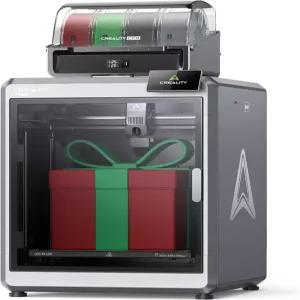 크리얼리티 K2 플러스 콤보 3D 프린터 새로운 CFS 600mm /s 고속 풀 오토 레벨링 듀얼 알 카메라 차세대