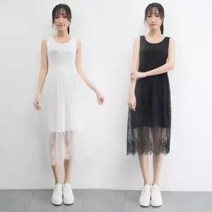 나시 원피스 스원피스 랩원피스 프릴원피스 EL (WFKEORX)