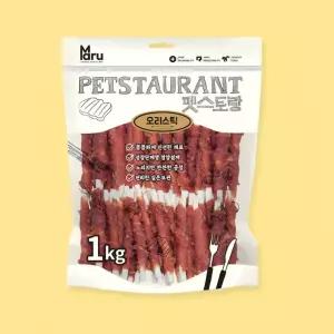 실중량 마루 펫스토랑 1kg 오리스틱