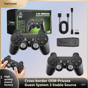무선 오락실게임기 2인 2인용 대전 겜트로 128GB 3인용 오락실 블랙 컨트