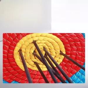 양궁 과녁 거치대 국궁 아연강 쏘기 지푸라기 실내