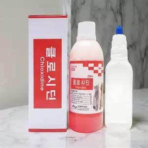 클로르헥시딘 강아지면봉 강아지눈물티슈 강아지귀염증약 강아지고양이