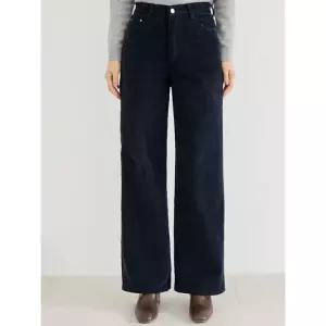 김여사 어반 골덴 기모 팬츠 세미 통핏 스판 체형보완 5PN512414