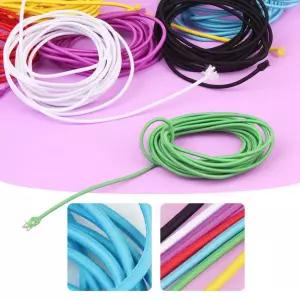 둥근 고무줄 컬러 고무줄 3M 머리끈 헤어밴드 둥근고무줄 색고무줄 고무줄