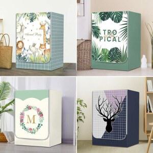 드럼 세탁기 커버 덮개 다용도 diy 먼지 더스트커버 쿠션 드럼세탁기 쉬운 김치냉장고