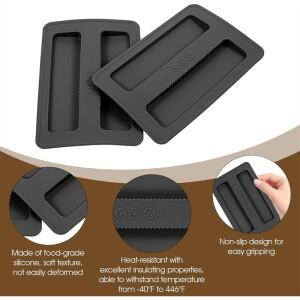 호환 A44T 실리콘 토스터 커버 방진 뚜껑 기계용 2개 빵 제조기 기기 액세서리