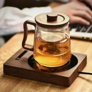 미니하이라이트 차 우리기 티팟 다도 소형인덕션 전기 주전자 캠핑 내열