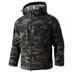 밀리터리룩 남자 남성 겨울 방한 캠핑 낚시 등산 작업복 윈드브레이크