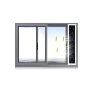 무타공 환풍기 창틀형 베란다 송풍기 주방 이동식 흰색 간이 직사각형 환기 전열교환기