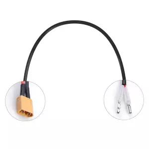 XT60 남성형불릿 터미널로 변환 케이블 전기 자전거 스쿠터 전동 배터리 연장 케이블 와이어 29cm 전기 자