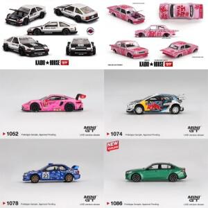 로렌지미니 GT 1:64 GR 수프라 EVAR R  77 WRC99 23 M5 (G90) / 카이도 웍스 AE86 510 프로 스트리트 부타