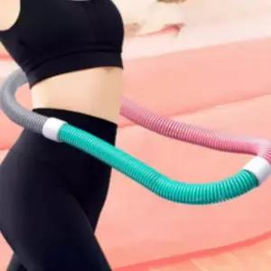 훌라후프 실내 뱃살 스프링 홈트 경량 휴대용