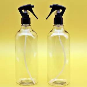 500ml 건스프레이 공병 분무기 투명 미스트용 리 필통 세척 분사 병