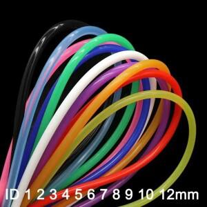 1m 실리콘 튜브  고무 호스 식품  음료 파이프 물 연결관 ID1mm 2mm 3mm 4mm 5mm 6mm 7mm 8mm 9mm 10mm