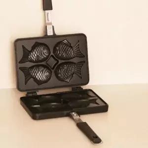 붕어빵팬 2구 틀 가정용 만들기 간식 맛있는 (WFHS5GZ)