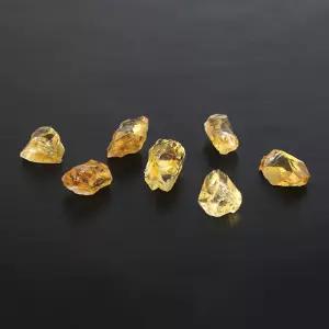 황수정 시트린 러프스톤 조각 핸드스톤 A급 천연원석 ROU-260021