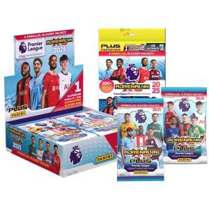 정품 호날두 사인 스타 카드 파니니 희귀 맨유 사인 축구 수집품 2025 PL 트레이딩 카드 선물 상자 인기 상