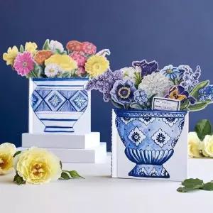 3d 입체 꽃다발 아이디어 플라워북 화분 책 생각하는 카드 팝업 품 장식 당신