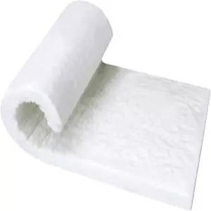 세라믹 파이버 담요 12 x 24 2 두께 3000F 방화 단열 용광로 벽난로 굴뚝 가마 스토브 피자 오븐용 고온