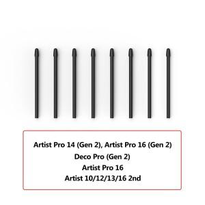 XP-Pen X3/X3 PRO 스마트 칩 스타일러스 배터리가 필요 없는 아티스트 프로(2세대)/데코 교체 펜촉 20개