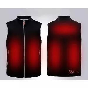 발열조끼 온열 열선 집업조끼 폴라폴리스 USB 겨울 보온 전기 난방 방한 남성 골프 여성 등산xzo905