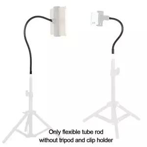 금속 모노포드 금속 튜브 로드14인치 나사 포함 유연한 셀카봉 스탠드 경량 삼각대 연장 튜브 SLR 카메라